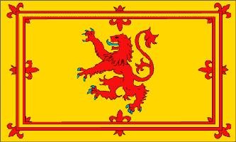 SCOTTISH "RAMPANT LION FLAG 5FT X 3FT" SCOTLAND