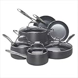 Hard-Anodized Eco-Friendly 10 Piece Cookware Set