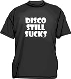 Disco Still Sucks Men's tee Shirt in 12 colors Small thru 6XL