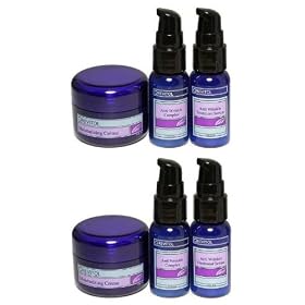 Revitol Complete Anti-Aging Skincare System - 3-Part Anti-Aging Skin Treatment Formula to Reduce Wrinkles and Remove Fine Lines - 2 Kits