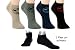 Herren Sneaker 6 Paar 2 Paar uni schwarz 4 Paar in 4 Farben mit kleinem Design