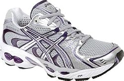 Asics Womens Gel Nimbus 11 White/Tango Red/Lightning Running