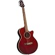Takamine G260C-WR FXC Cutaway Acoustic Guitar - Wine Red