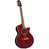 Takamine G260C-WR FXC Cutaway Acoustic Guitar - Wine Red