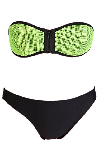 Fashion Women Swimming Bikini Sets Sexy Bandeau & Triangle Two Pieces by UPS