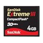SanDisk CompactFlash 4GB Extreme III Memory