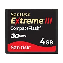 SanDisk CompactFlash 4GB Extreme III Memory