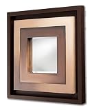 Howard Elliott 14169 Turnberry Oil Canvas Painting with Mirror in Brown