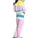Banner Bonnie Big Girls' Cotton Hoodie Zip Long Sleeve Tracksuit Set