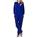 Nick & Nora® Women's Footie PJ - Navy Sock Monkey
