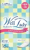 ウェルレディ エチケットケアライナー 中量用 16枚入 (6入り)