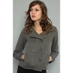 SAVE $40.05 - Paul Frank The Wool Blend Peacoat in Gray,Winter Coats & Jackets for Women $34.95