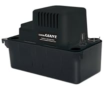 Little Giant VCMA-15ULS 554405 VCMA Series Automatic Condensate Removal Pump (115 volts), 1/50 horsepower