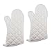New Star Foodservice Oven Mitts with Extra Defense, up to 400F, Set of 2 (Tan (Terry Cloth), 15-Inch (Set of 2))