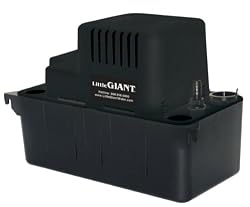 Little Giant VCMA-15ULS 554405 VCMA Series Automatic Condensate Removal Pump (115 volts), 1/50 horsepower