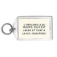L'opulence a sa mis�re; elle est l�che et tient � la vie. (Euripide) Porte Cl�