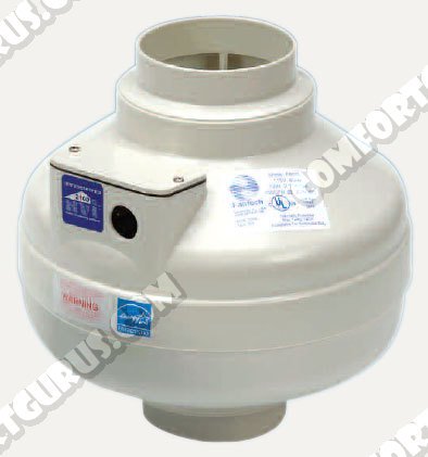 Fantech FR225 Inline Centrifugal Fan - 8 Inch 