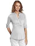 Everly Grey Womens Emma Top with Mandarine Collar