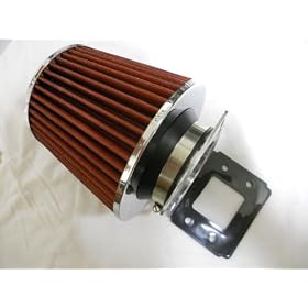 89-97 Mazda Mx-6/626 I4 / 90-97 Mazda Miata Mx-5 Air Intake Filter+ MAF Adapter(include Red Air Filter)