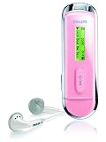 Philips SA2312/37 1 GB Flash Audio Player (Pink)