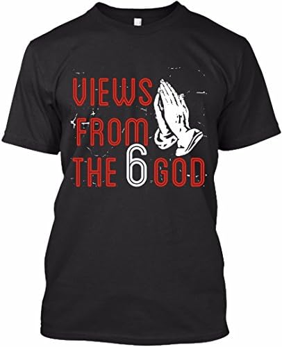 Views from the six tshirt-The 6 God. The 6god (L,Black)