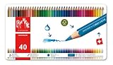 Caran d'Ache Fancolor Colored Pencil Kit (40 Colors)