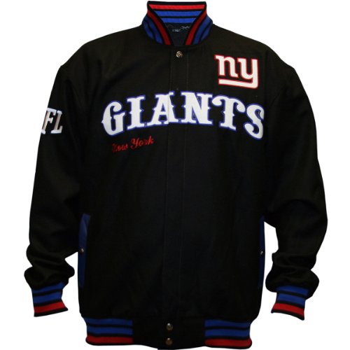 NFL Men's New York Giants First Down Wool Jacket 