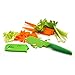 Norpro Grip-EZ Mini Chop, Mince and Slice Cleaver, One Size, Green