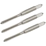 Uxcell a12091200ux0886 M3 x 0.5mm Pitch Taper and Plug Metric Tap, 3x0.5mm, 3-Piece