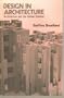 Design in Architecture: Architecture and the Human Sciences