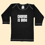 Rebel Ink Baby Change is Good Long Sleeve Tee, 6 12 Months 41dsD2ZIFkL. SL160 Rebel Ink Baby Change is Good Long Sleeve Tee, 6 12 Months