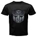 Black T-Shirt of Transformers Autobot Steel Logo (Autobots)