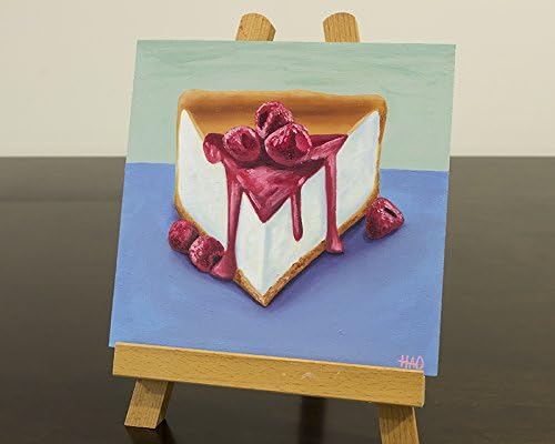 Cheesecake Oil Painting on Panel by Heather Ann Orlando