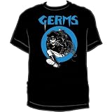 Germs Skeleton In Leather Adult T-Shirt