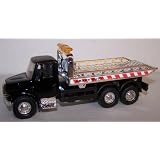 1 64 Scale Diecast Metal Rollback Tow Truck in Color Black