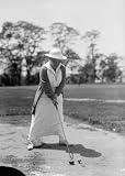 1913 photo Mrs. Ed ¿ playing golf
