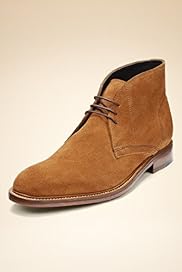 Sartorial Suede Stain Defence Almond Toe Chukka Boots