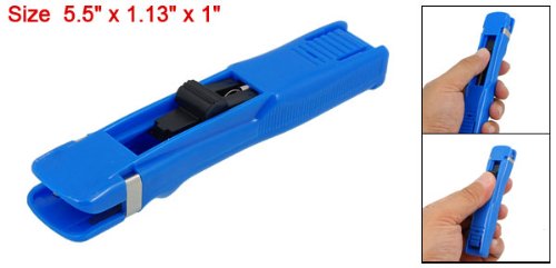 Large Blue Plastic Handheld Alternative Clam Clip Fast Dispenser