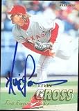 Kevin Gross Autographed/Hand Signed MLB Baseball Card (Texas Rangers) 1997 Fleer #223