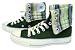 CONVERSE KNEE-HI STRIPES BLACK HIGH TOP SNEAKERS