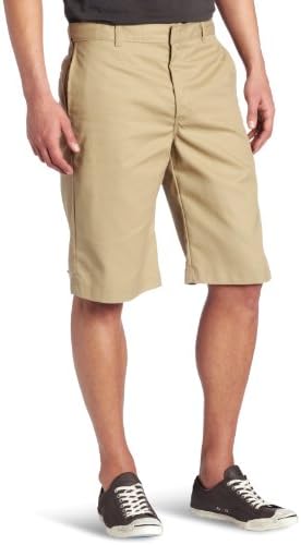 Dickies Men's Young Adult Sized Flat Front Short