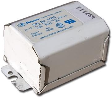 Robertson Worldwide S1RC version 3 ballast with bottom leads for one F13 to F19T8 fluorescent lamp