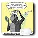 dandruff3 - Rich Diesslins Funny Out to Lunch Cartoons Gorilla