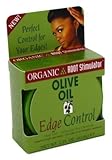 Organic Root Olive Oil Edge Control 2.25 oz. (3-Pack) with Free Nail File