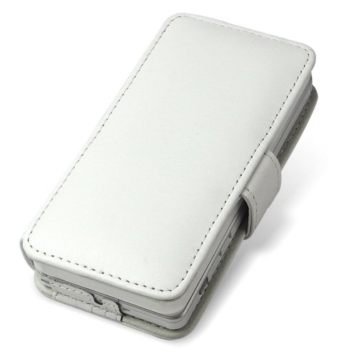 PDAIR レザーケース for SH-03B 横開きタイプ ホワイト PALCSH03BB/WH