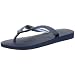 Havaianas Women's Metallic Flip Flop,Navy Blue,39/40 BR (8/9 M US)