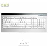 Moshi Celesta English Slim Silver Key Board w/ Dust Cover