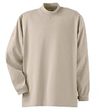 Adidas ClimaLite Mens Long-Sleeve Seeded Jersey Mock Turtleneck. A06