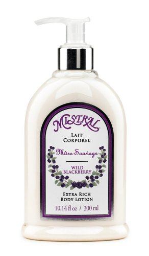 Mistral Body Lotion, Wild Blackberry, 10.14-Ounces