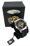 Ed Hardy by Christian Audigier - Montre homme en coffret - modele SC-TG 0094 TIGER